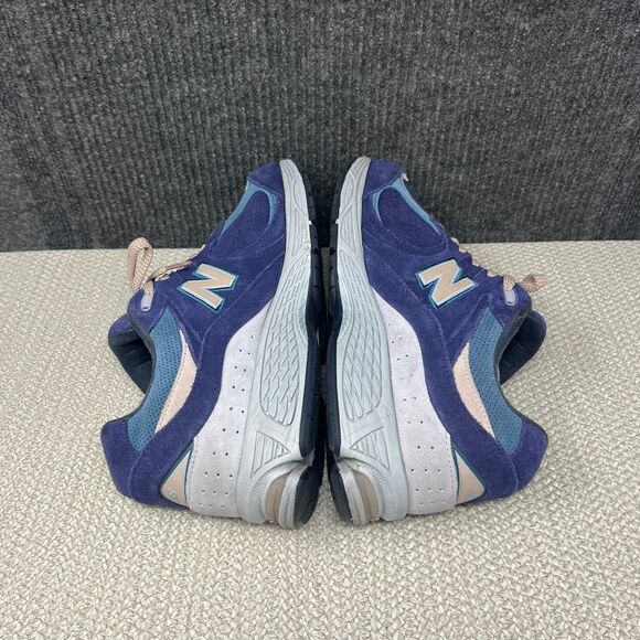 New Balance 2002R Night Tide Navy Pink Suede Shoes Mens 12 M2002RWC